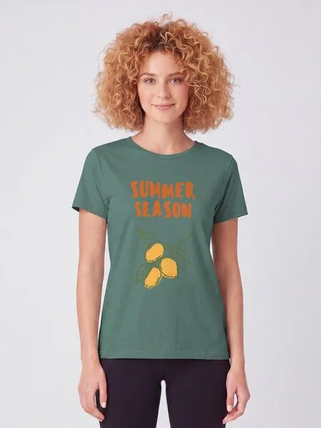 watapparel watapparel T-Shirt Frauen Summer season, Green bay, – Produktbild 2 von 2