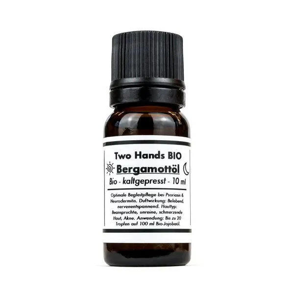 Two Hands BIO Two Hands BIO Bergamottöl - Kaltgepresst - 10 ml – Produktbild 1 von 1