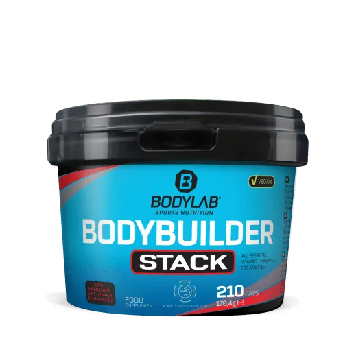 Bodylab24 Bodybuilder Stack (210 Kapseln) – Produktbild 1 von 3