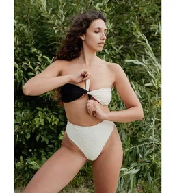 Anekdot Anekdot Taijitu Jacquard Bandeau Bikini Top – Produktbild 1 von 1