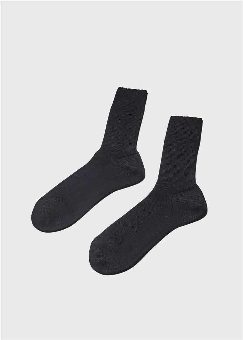 Klitmøller Leichte Merino Socken, Black, – Produktbild 1 von 1