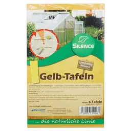 Silberkraft Silberkraft Silence Gelbtafeln: Effektive Lösung gegen weiße Fliegen, Trauermücken, Obst- und Essigfliegen – Produktbild 1 von 1