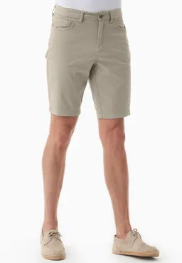 ORGANICATION ORGANICATION Herren vegan Shorts Regular-Fit Federbeige – Produktbild 1 von 1