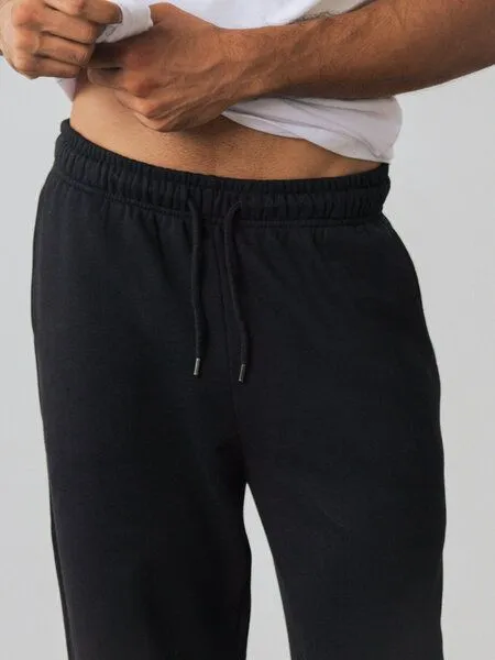 Honest Basics Honest Basics Herren Weite Jogger, Schwarz, – Produktbild 4 von 4