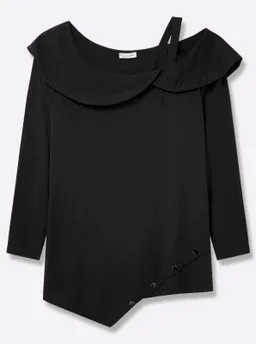 sheego by Joe Browns Langarmshirt schwarz – Produktbild 1 von 1