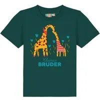 watabout kids watabout.kids T-Shirt Kinder Giraffe Kleiner Bruder, Glazed green, – Produktbild 1 von 1