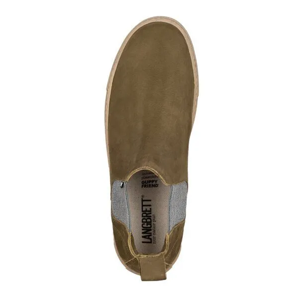 LANGBRETT LANGBRETT PLD boots | nubukleder, Khaki (braun), – Produktbild 3 von 4
