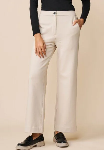 LANA Organic LANA Organic Hose, Modell Susana, White sand, – Produktbild 3 von 3