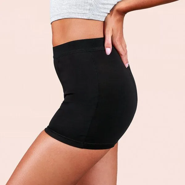 Taynie Ultra Periodenunterwäsche Biozidfrei 60°C Taynie Shorts Ultra, 3er pack schwarz, – Produktbild 4 von 4