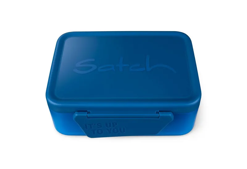 Satch Satch Lunchbox Brotdose, Kunststoff, (Brotdose, 1-tlg., 1x Brotdose), spülmaschinengeeignet bis 45 Grad, Handwäsche empfohlen, Blau, – Produktbild 4 von 5