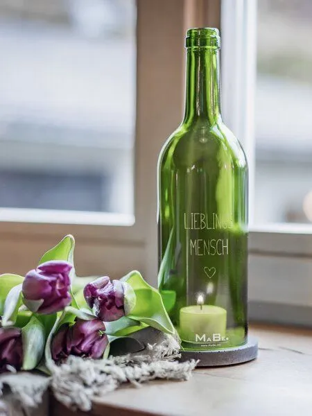 MaBe MaBe Lieblingsmensch - Kerzenschein für die Liebsten, Grün, – Produktbild 1 von 4