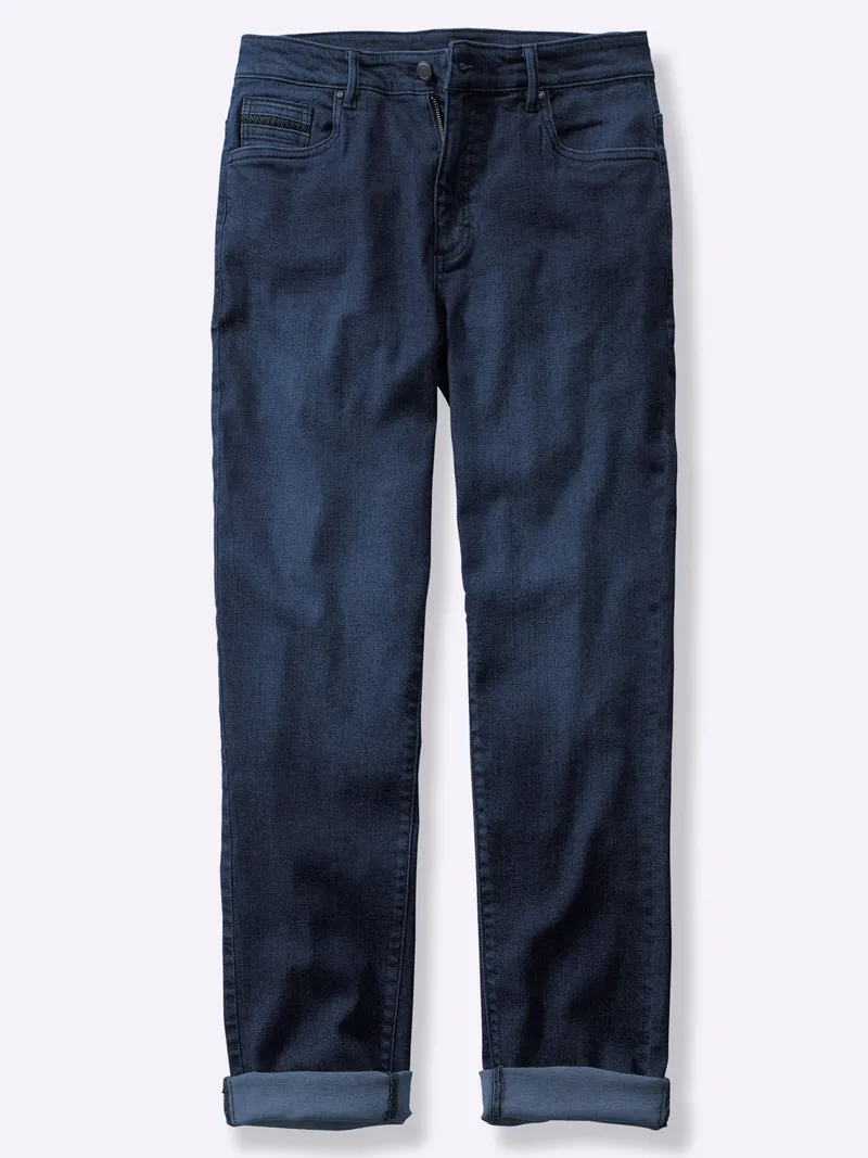 marco donati 5-Pocket-Jeans blue-stone-washed, Blue-stone-washed, – Produktbild 1 von 2