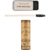 WE LUV ECO WE LUV ECO MINIMALIST – Zero Waste Make Up Set | Mascara | Lippenstift | nachhaltig – Produktbild 1 von 1