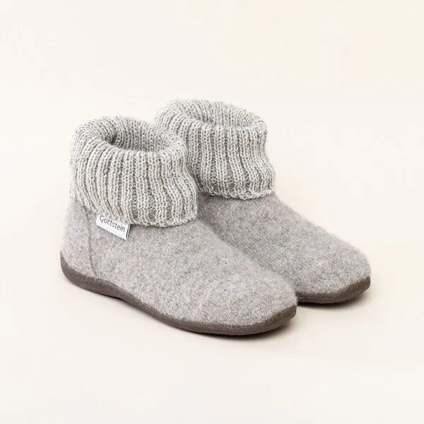 Gottstein Gottstein Kinder Hüttenschuh Alpine Boot RU für Jungen & Mädchen, Beige, – Produktbild 1 von 4