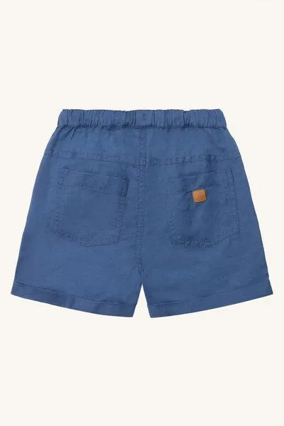 Hust&Claire Hust&Claire Leinen Shorts, Blau, – Produktbild 2 von 3