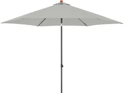 Doppler doppler Sonnenschirm "myZone Push Up" Ø 300 cm, HV, hellgrau – Produktbild 1 von 1