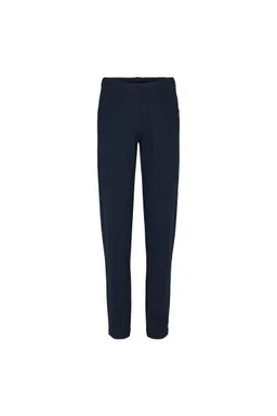 LAURIE LAURIE Damen vegan Hose Kelly Regular Jersey Mittellang Schwarz Gebürstet – Produktbild 1 von 1