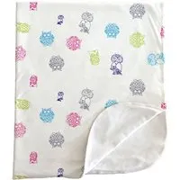 ege organics ege organics Babydecke Bio-Baumwolle Erstlingsdecke Kuscheldecke 85x100cm, Eule, – Produktbild 1 von 1