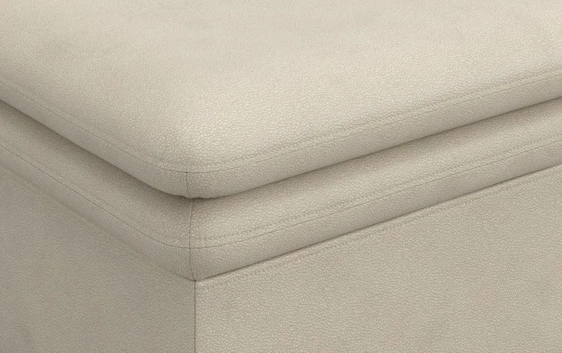 COTTA Hocker Leandra, Polstergarnitur, auch als Set erhältlich, Beige, – Produktbild 5 von 5