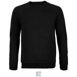 NEOBLU NEOBLU Cotton Classics-24.3194 Herren Raglan Sweater Gr. 4XL deep black – Produktbild 1 von 1