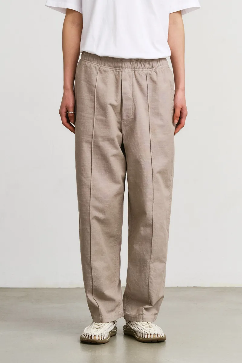 Rotholz Rotholz Damen vegan Hose Weit Gefaltet Grau Braun, Beige, – Produktbild 2 von 2