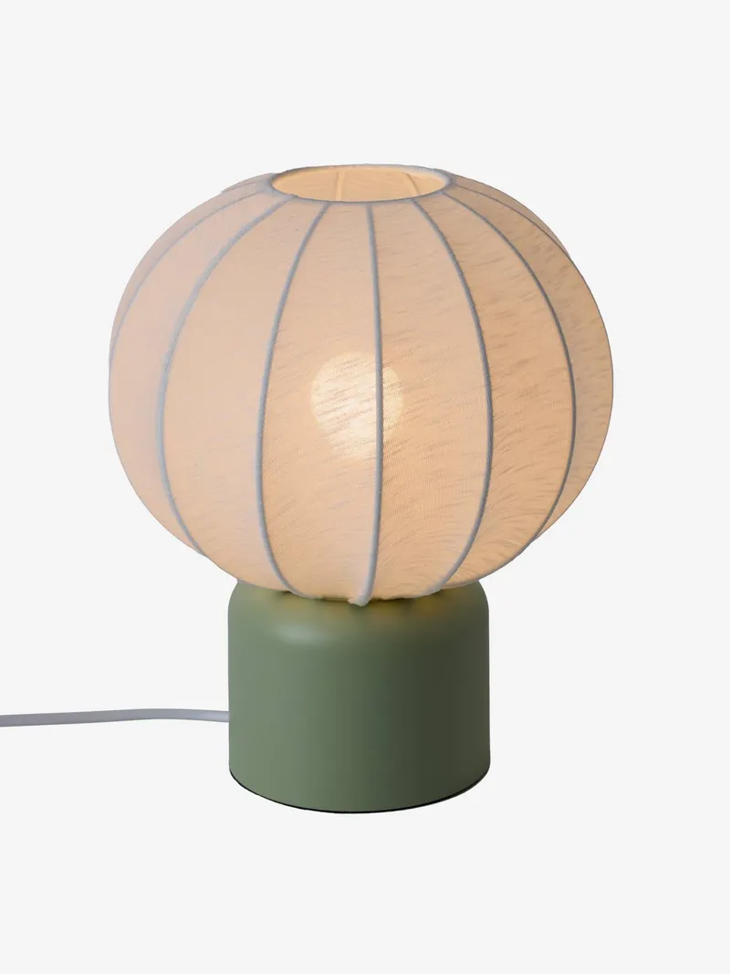 Vertbaudet Nachttischlampe TRAUMREISE Heißluftballon-Form, Salbeigrün, – Produktbild 3 von 3