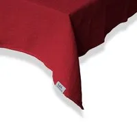 Hutch Putch Hutch&Putch Musselin-Tischdecke "Angelina" • Cranberry – Produktbild 1 von 1