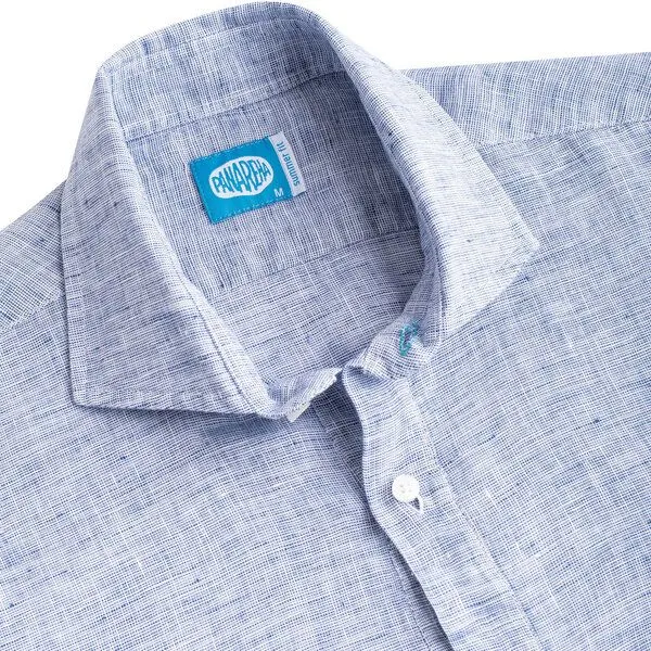 Panareha Panareha MAMANUCA Leinen Popover Hemd, Blau, – Produktbild 2 von 3