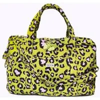 KIKOONI KIKOONI handgefertigte große Reisetasche " TRAVELER BAG ", Oh leo cosmic green, – Produktbild 1 von 1