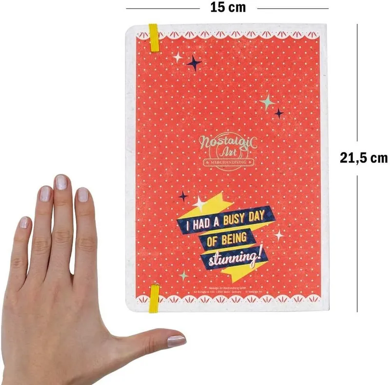 Nostalgic-Art Notizbuch DIN A5 Notizbuch - Stand Around – Produktbild 3 von 4