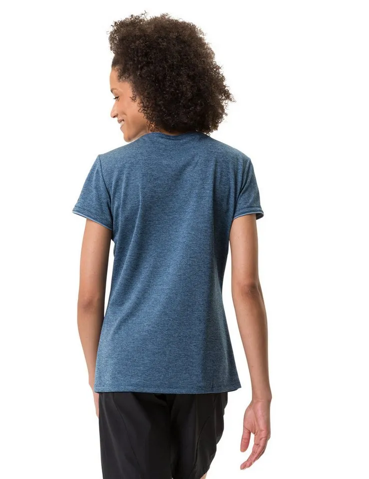 Vaude Vaude T-Shirt Women's Essential T-Shirt (1-tlg) schnelltrocknendes und funktionelles Shirt, Blau, – Produktbild 4 von 5