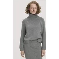 hessnatur hessnatur Strick Pullover Relaxed aus Bio-Merinowolle mit Bio-Baumwolle, Grau, – Produktbild 1 von 1
