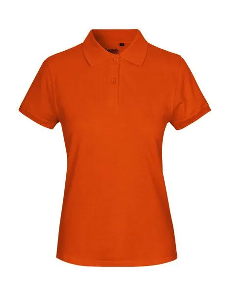 Neutral® - 3FREUNDE Neutral® - 3FREUNDE Frauen Poloshirt, Orange, – Produktbild 1 von 3
