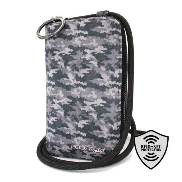 Seegarn Seegarn-Täschle / 2in1 Handy-Tasche und Geldbeutel (MB11), K3 - kordel schwarz, – Produktbild 1 von 5