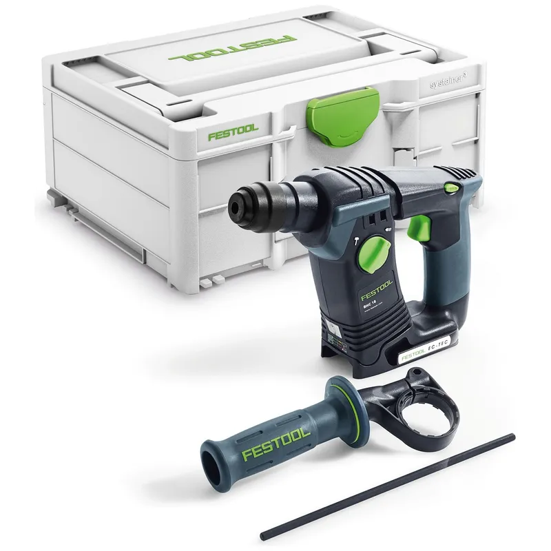 FESTOOL FESTOOL Akku-Bohrhammer BHC 18-Basic, incl. Zubehör, Systainer – Produktbild 1 von 1