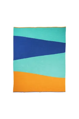 Tranquillo Strickdecke COLOR FLOW - bunt – Produktbild 1 von 1