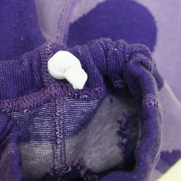 Fräulein Prusselise Fräulein Prusselise Strumpfhose Vergissmeinnicht Veilchen lila, bunt gemustert – Produktbild 3 von 4