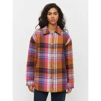 KnowledgeCotton Apparel KnowledgeCotton Apparel Damen "OVERSIZE CHECK OVERSHIRT" - aus Biobaumwolle und recyceltem Post-Consumer-Polyester, Multikaro – Produktbild 1 von 1