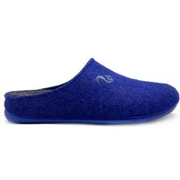 thies Veganer Slipper "thies ® PET", fair, mit Wechselfussbett, Cobalt (navy), – Produktbild 1 von 1
