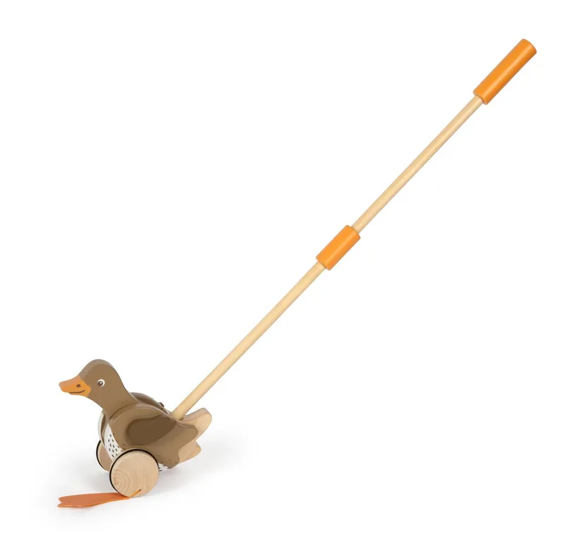 small foot small foot Schiebestab Ente, Bunt, – Produktbild 1 von 5
