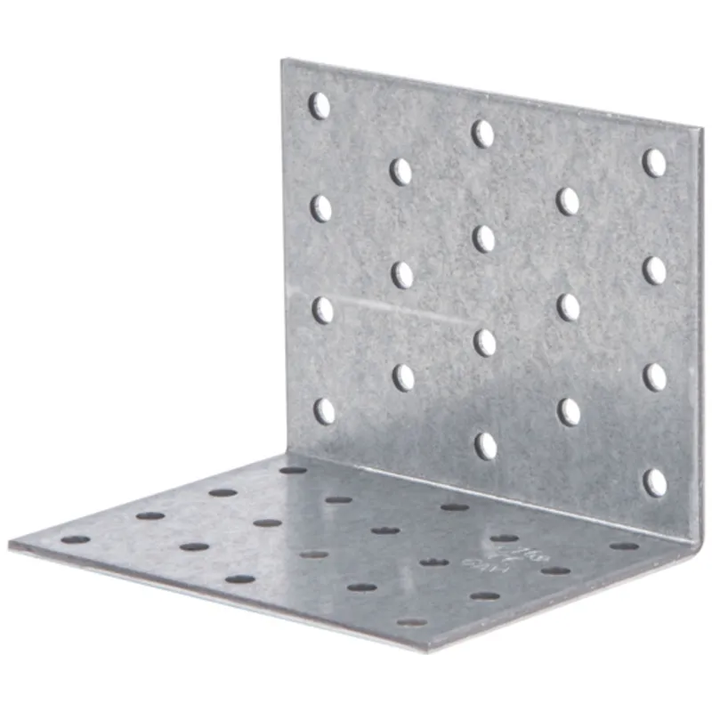 Alberts ALBERTS Lochplattenwinkel, sendzimirverzinkt, TxHxB 80x80x100x2,5 mm – Produktbild 1 von 1