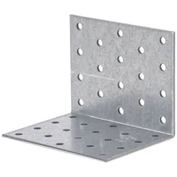 Alberts ALBERTS Lochplattenwinkel, sendzimirverzinkt, TxHxB 80x80x100x2,5 mm – Produktbild 1 von 1
