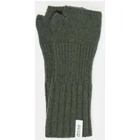 Rifò Circular Fashion Made in Italy Rifò - Circular Fashion Made in Italy Recycelte Kaschmir-Pulswärmer – Tamara, Grün foresta, – Produktbild 1 von 1