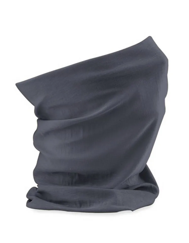 Beechfield Beechfield Multifunktionstuch Morf® Original Schlauchschal Bandana Loop, (Spar-Set, 2er Pack), Atmungsaktives Gewebe, Grau, – Produktbild 2 von 2