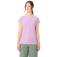 Vaude VAUDE Damen-T-Shirt "Yaras SL II" mit halber Knopfleiste, raspberry, Gr. 40 – Produktbild 1 von 1