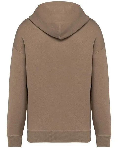 YTWOO YTWOO Unisex Oversized Eco-Fleece Hoodie, Beige, – Produktbild 3 von 4