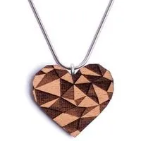 BeWooden BeWooden Herzchen Halskette | "Love Pendant" | Mode Schmuck – Produktbild 1 von 1