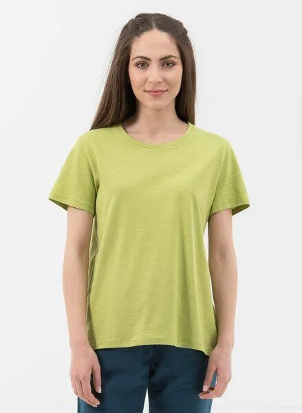 ORGANICATION ORGANICATION Basic T-Shirt aus Bio-Baumwolle, Meadow green, – Produktbild 1 von 4