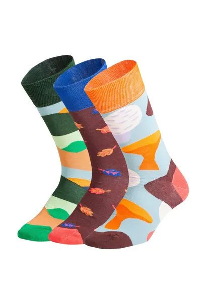 DillySocks DillySocks Socken „Fall Wonders (3er Box)“, Mehrfarbig, – Produktbild 1 von 4