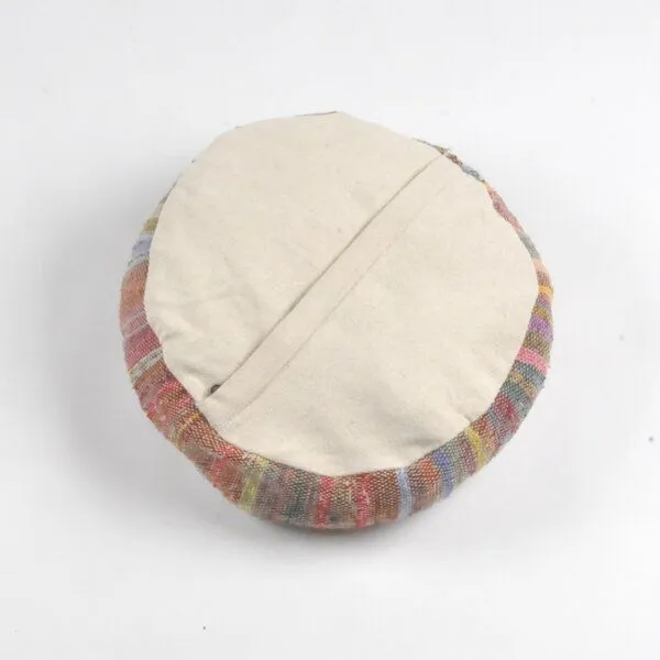 Himal Hemp Meditationskissen aus Recycle-Sari von Himal Hemp – Produktbild 3 von 3